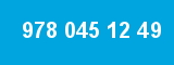 978 045 12 49 978 045 12 49